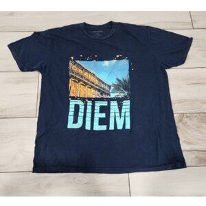 Vtg Mens DIEM Does IT Even Matter streetwear Orange Bowl Miami t shirt dolphins